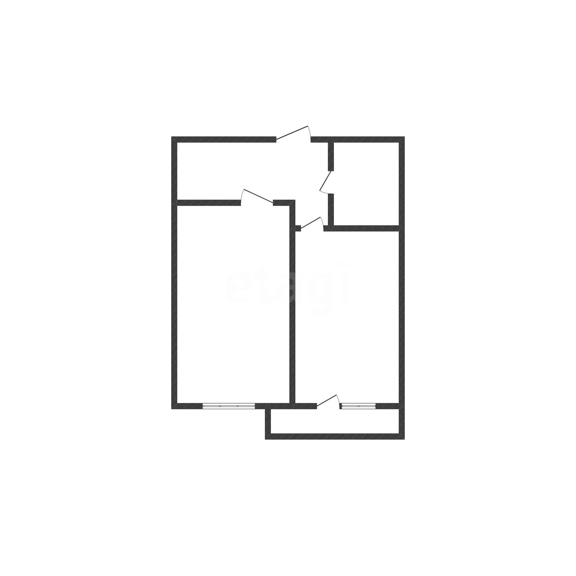 2-к квартира, 44.1м² (улица Дмитрия Благоева, 29к2) - миниатюра 35