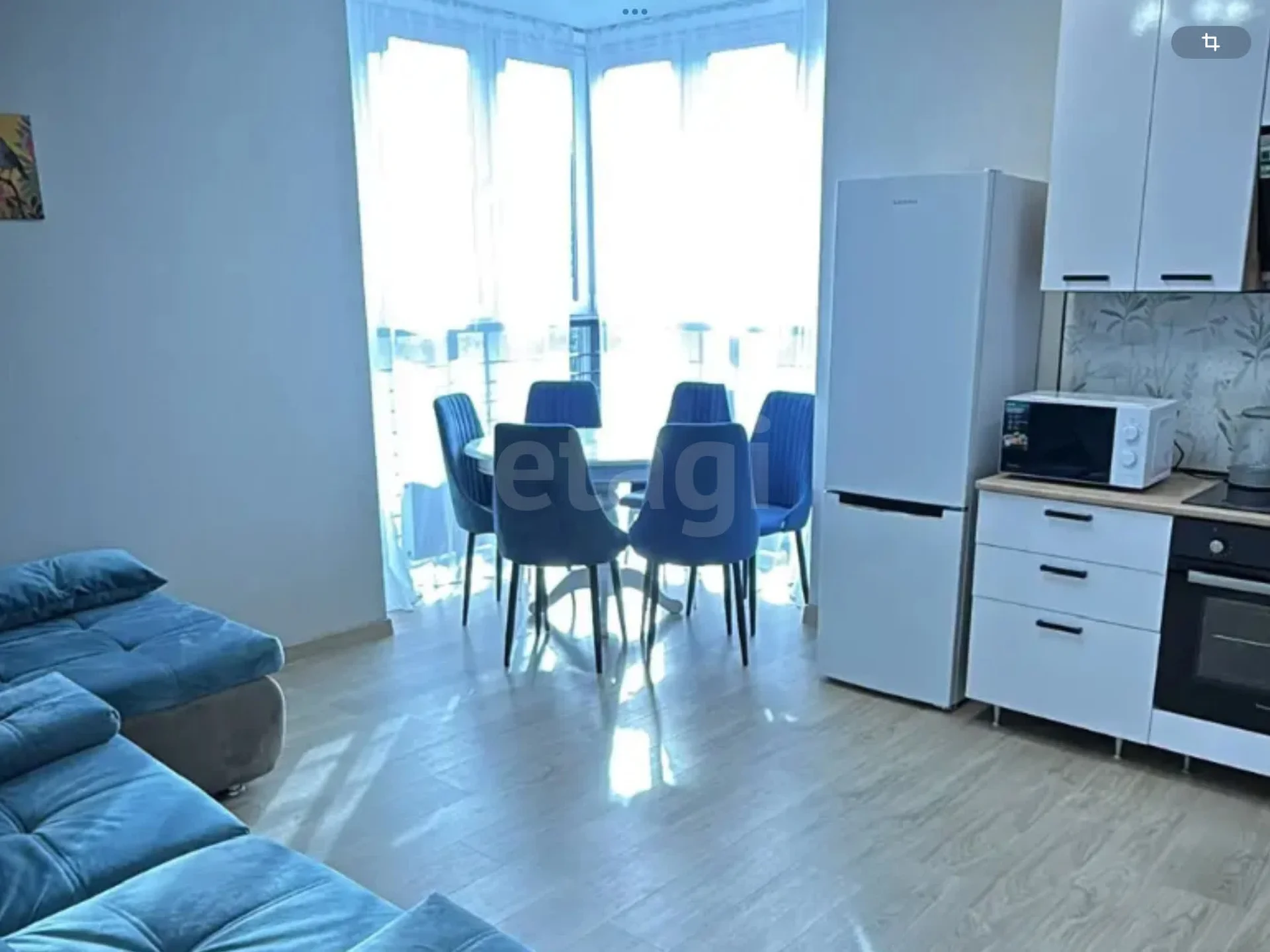 2-к квартира, 51.6м² (улица Константина Гондаря, 98к1) - изображение 1