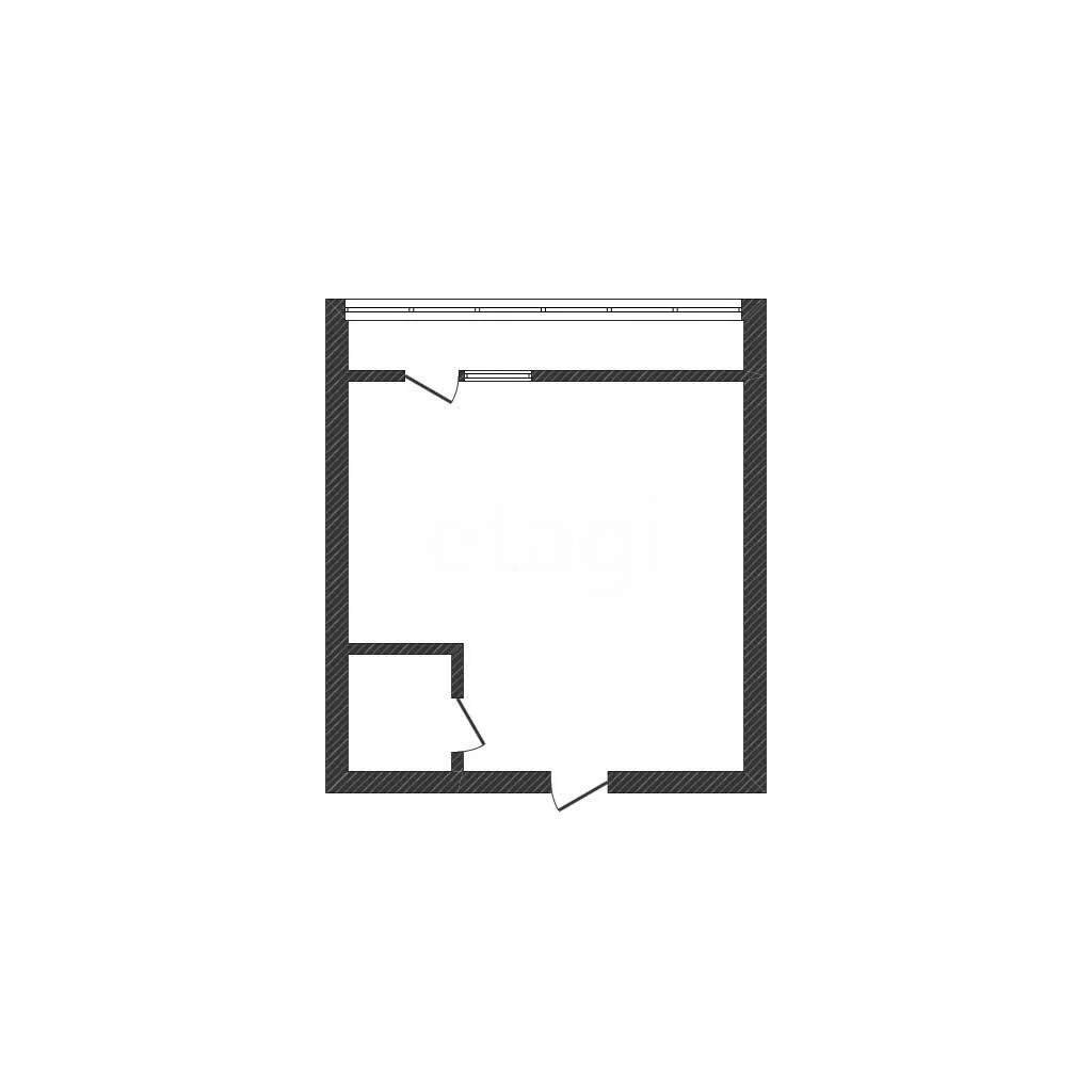 Студия, 26м² (Командорская улица, 3к1) - миниатюра 9
