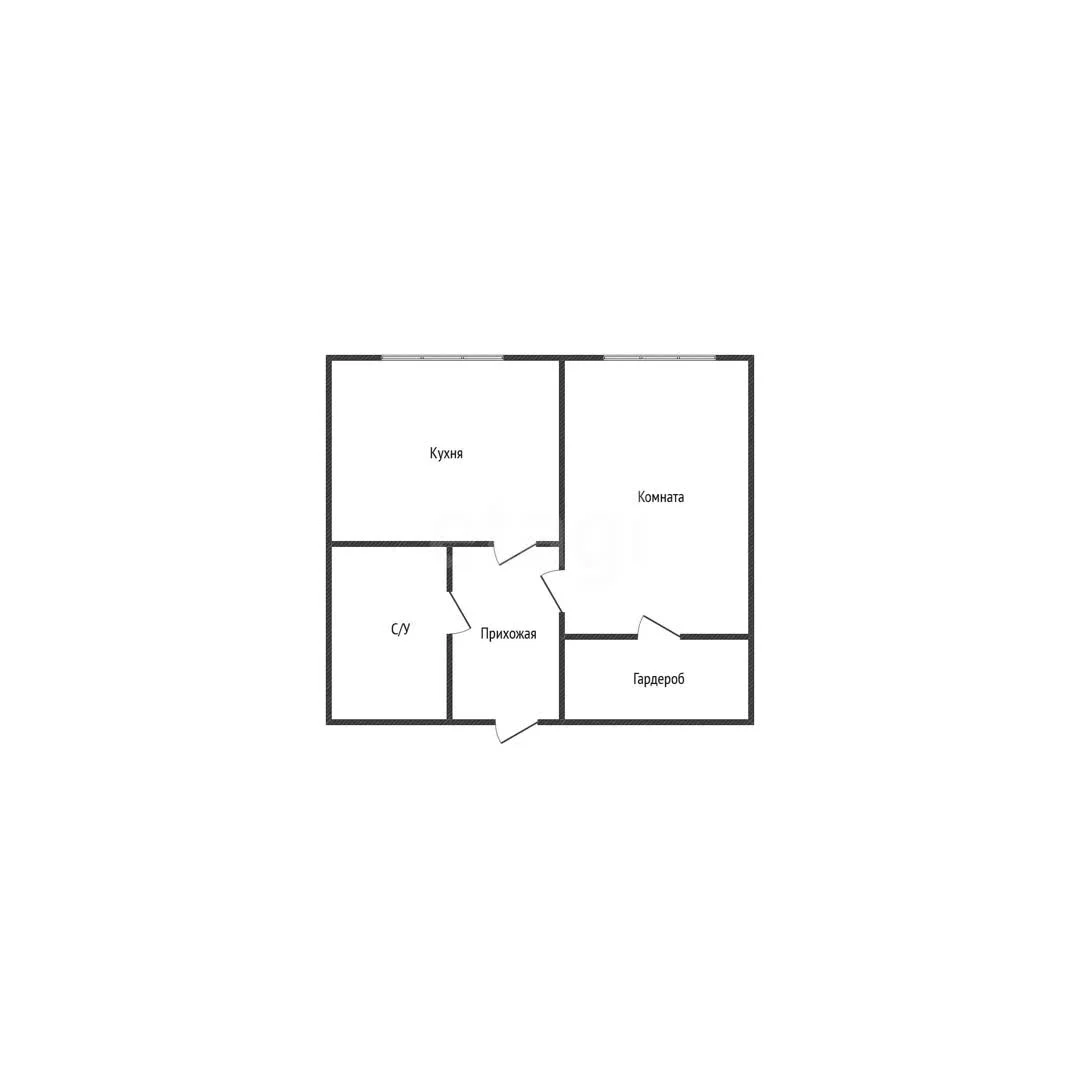 1-к квартира, 34м² (Луговая улица, 7/4к1) - миниатюра 12