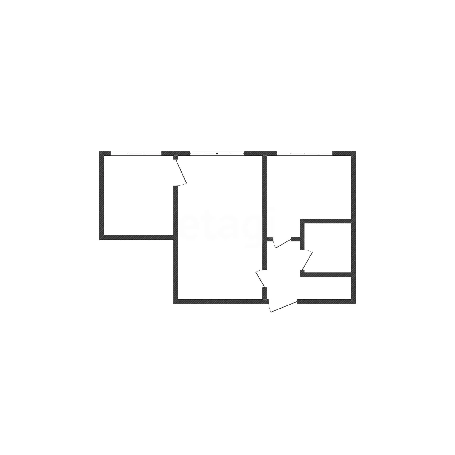 2-к квартира, 44.5м² (улица Игнатова, 25) - миниатюра 6
