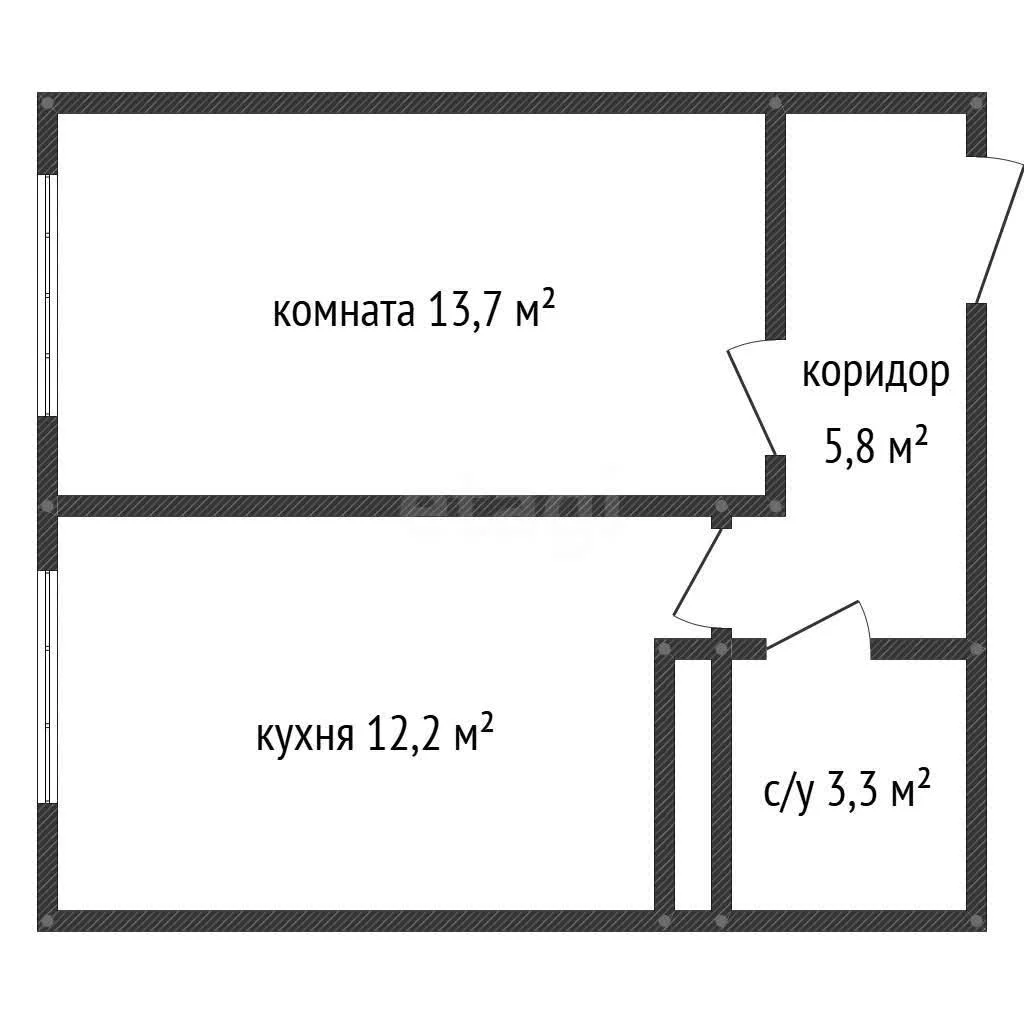1-к квартира, 35м² (улица Ивана Беличенко, 84к1лит2) - миниатюра 7