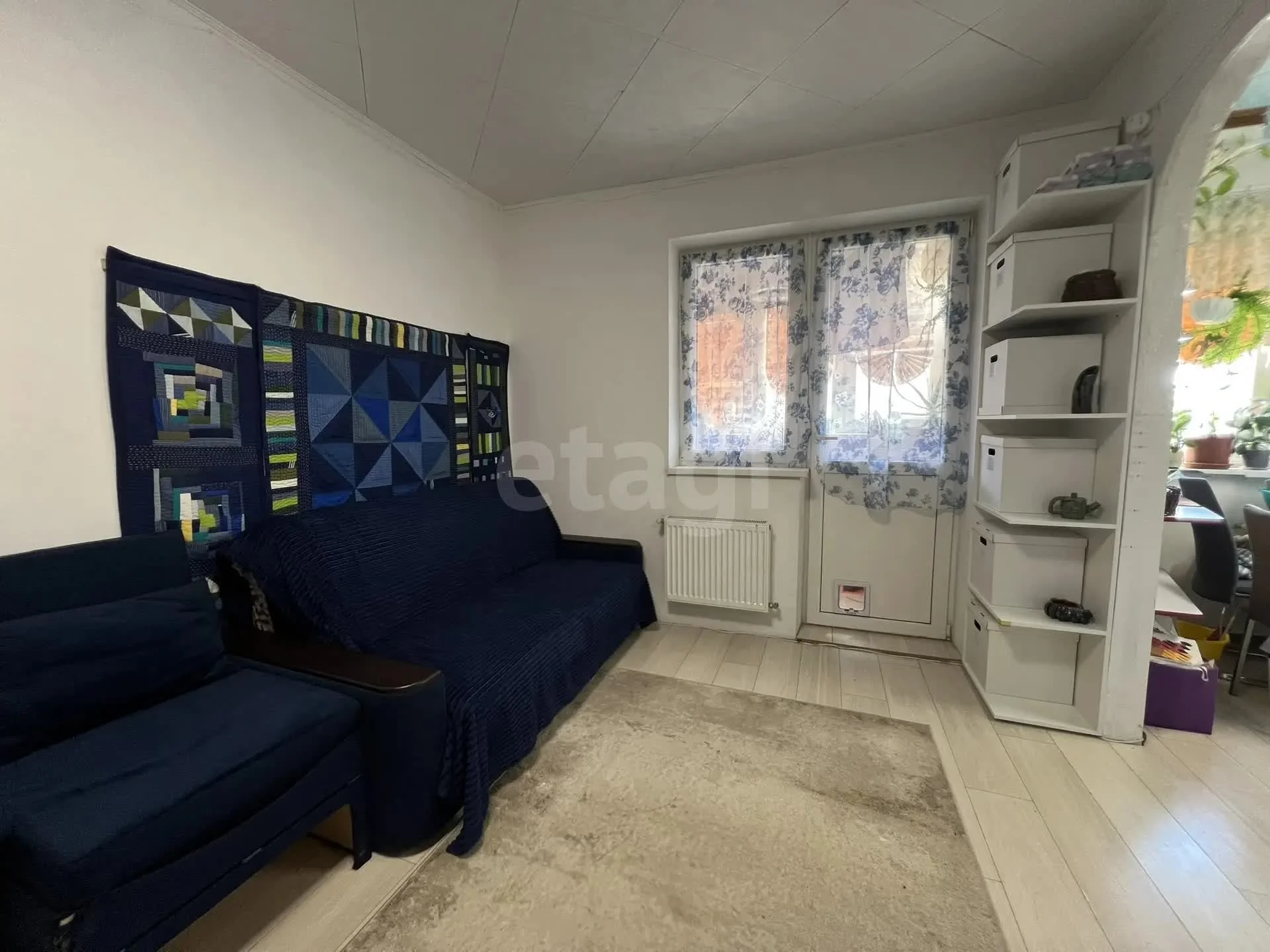 1-к квартира, 31.6м² (улица имени В.М. Комарова, 21/1к3) - миниатюра 6