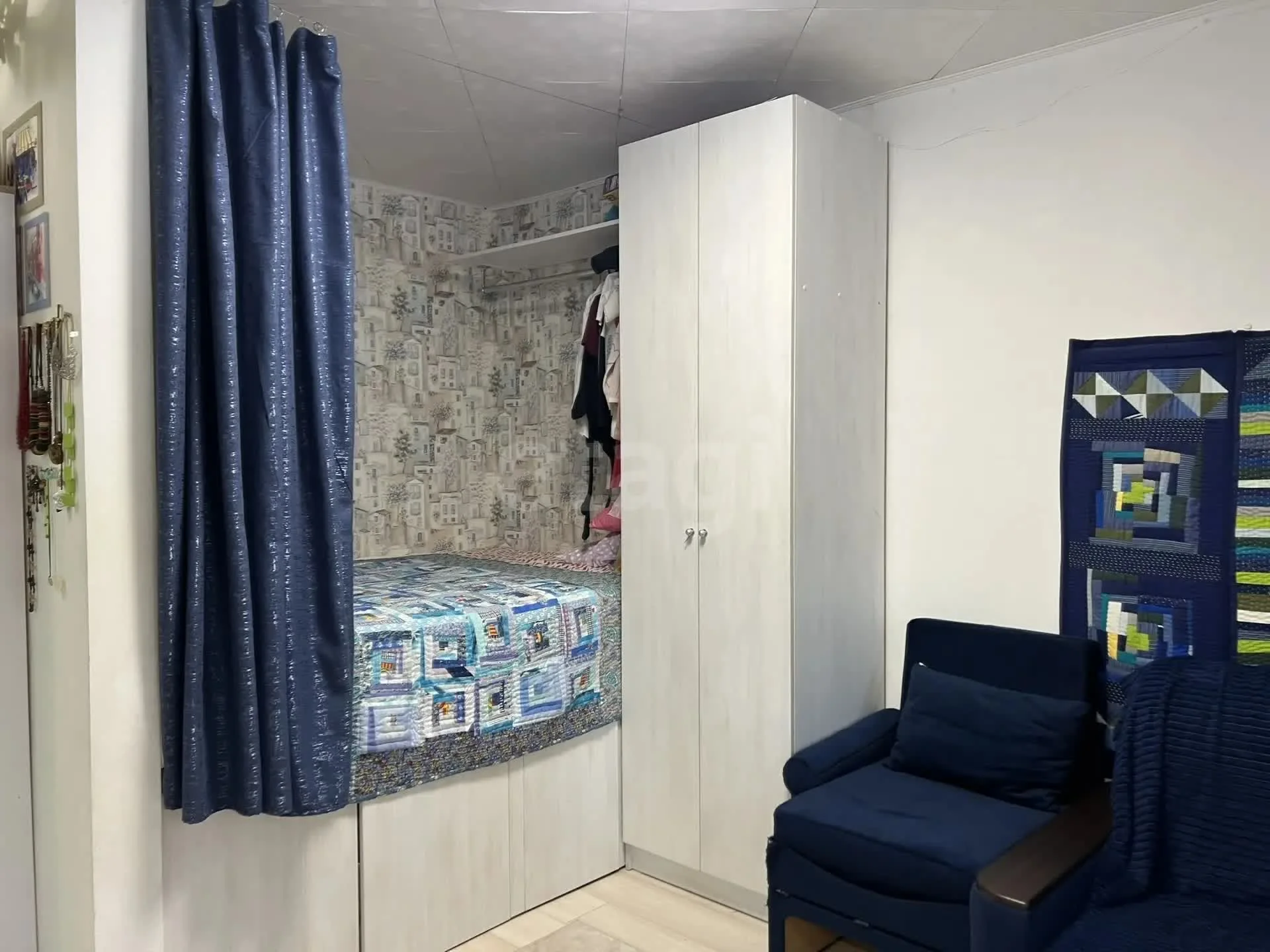 1-к квартира, 31.6м² (улица имени В.М. Комарова, 21/1к3) - миниатюра 7