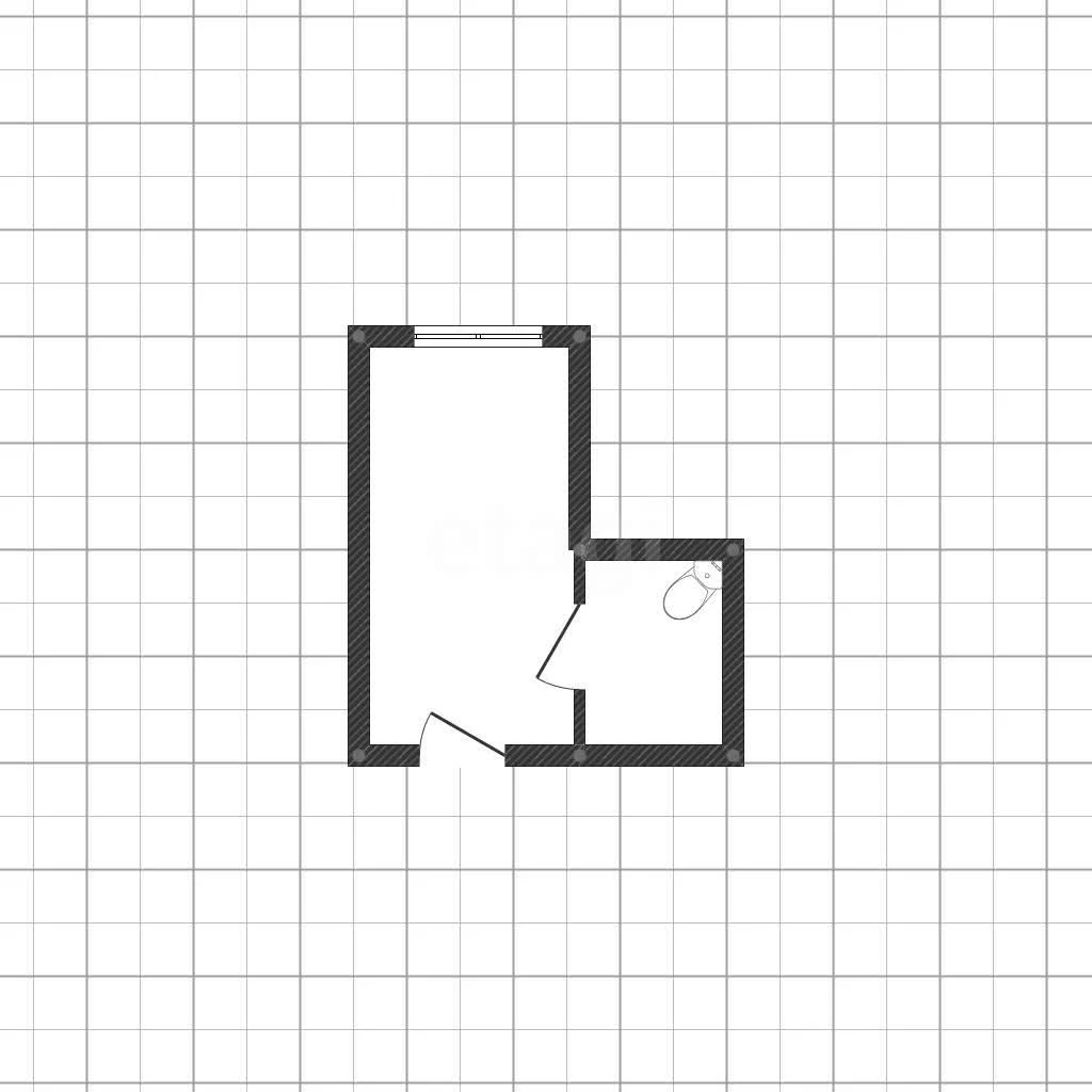 Студия, 24.7м² (улица Бигдая, 8) - миниатюра 7