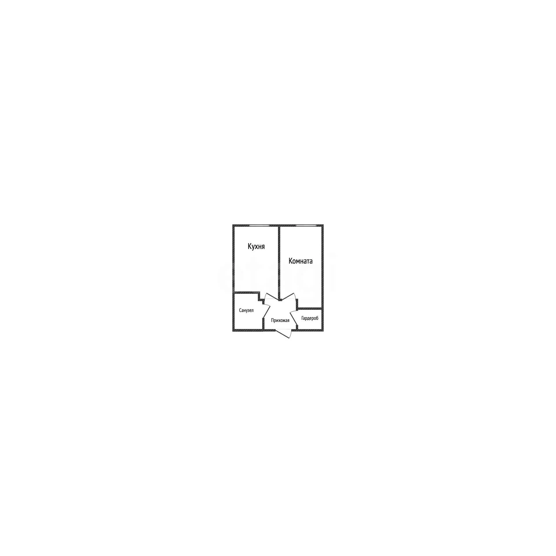 1-к квартира, 37.3м² (улица Марины Цветаевой, 7) - миниатюра 13