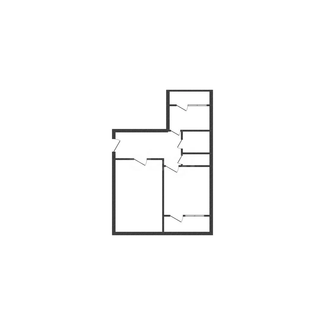 2-к квартира, 62.7м² (улица Григория Пономаренко, 45) - миниатюра 15