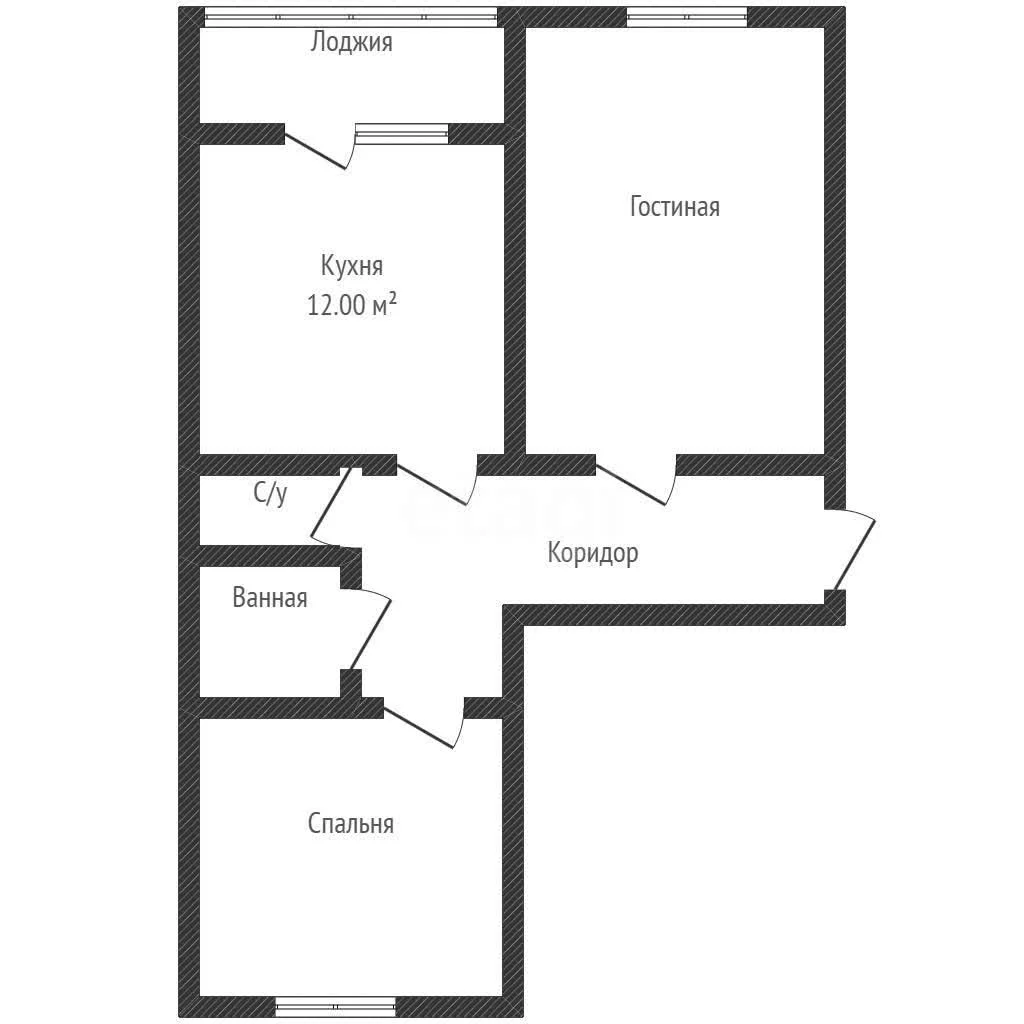 2-к квартира, 66.5м² (улица Лавочкина, 17) - миниатюра 8