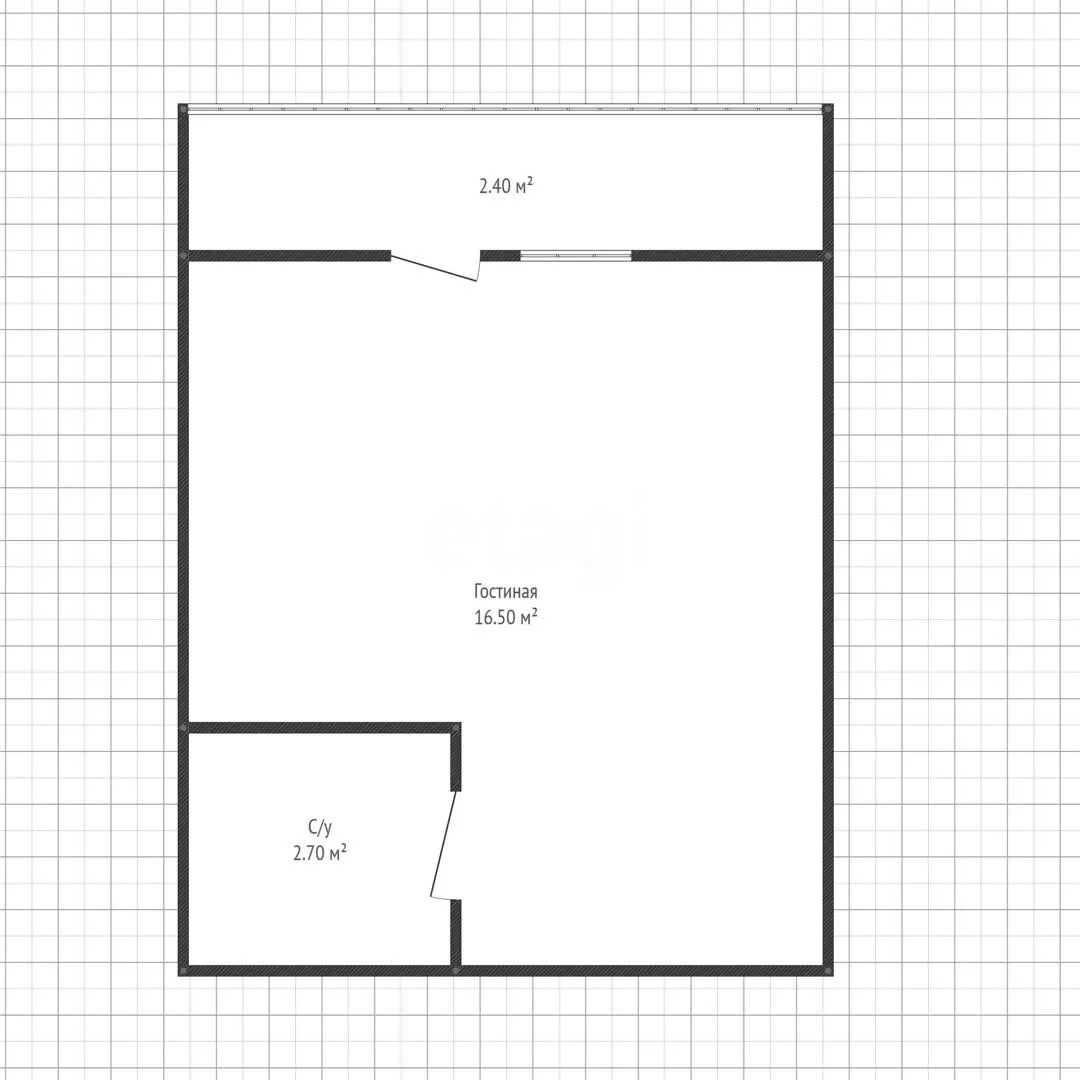 Студия, 19.2м² (Заполярная улица, 37к5) - миниатюра 25