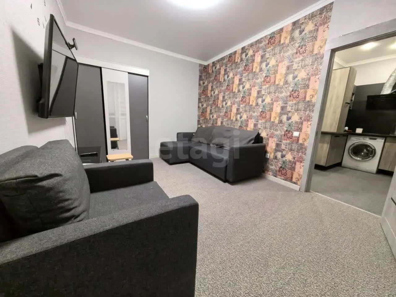 1-к квартира, 29.9м² (улица имени Мусоргского М.П., 1а) - миниатюра 2