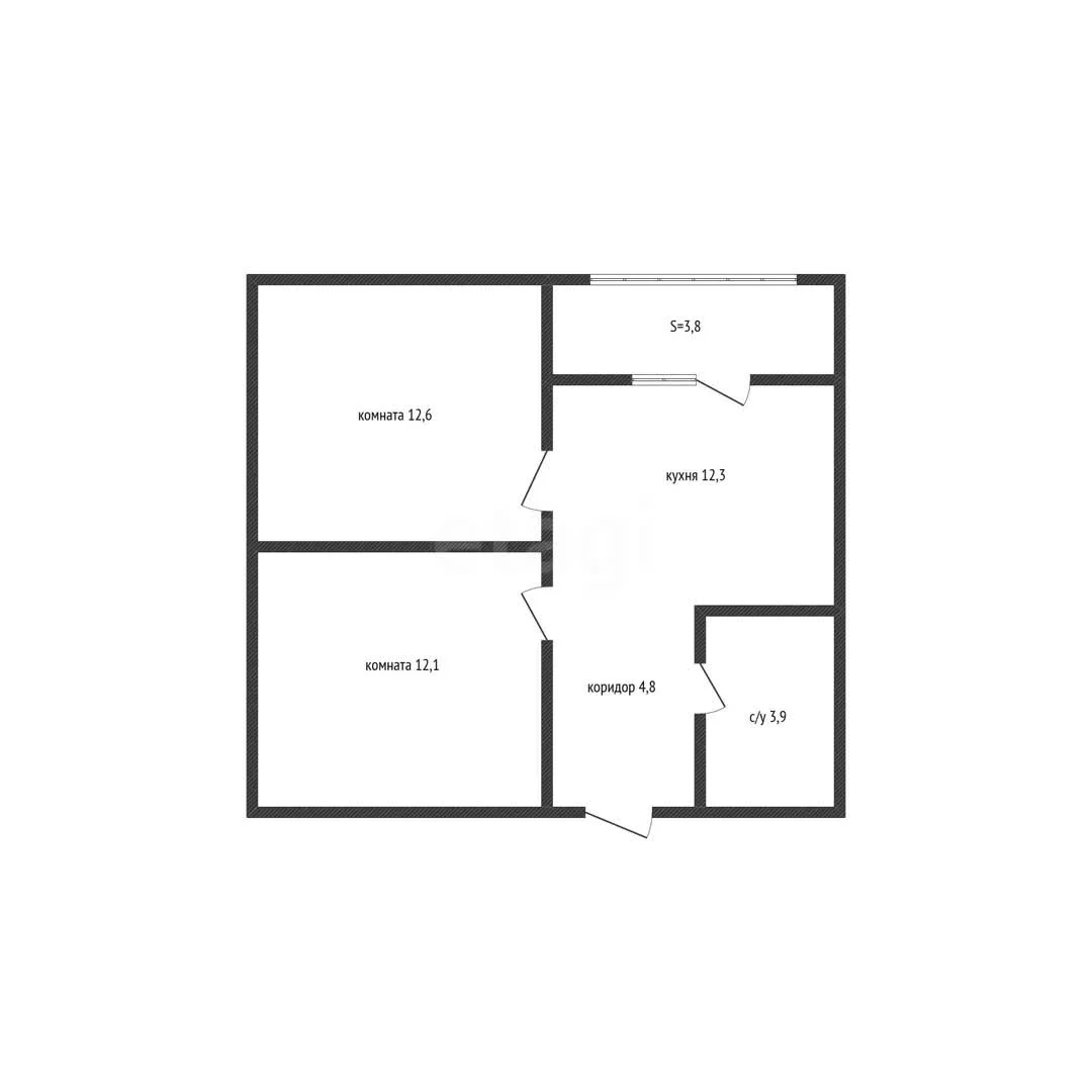 2-к квартира, 45.3м² (улица Западный Обход, 39/2к7) - миниатюра 14