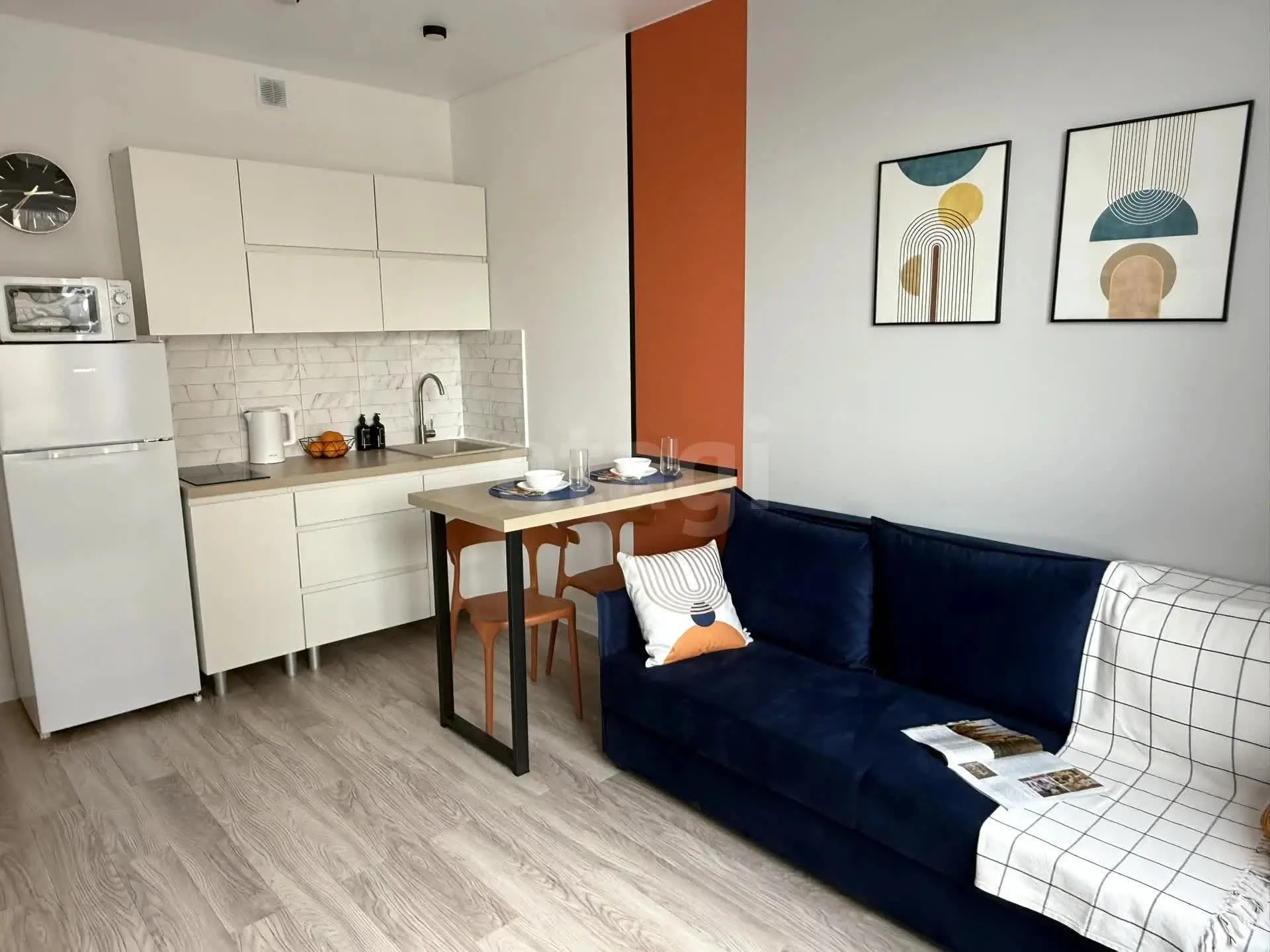 Студия, 22м² (улица Марины Цветаевой, 7к1) - миниатюра 4