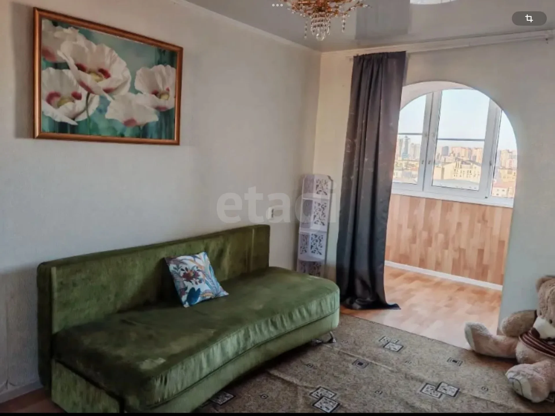 2-к квартира, 55м² (улица Рылеева, 358) - изображение 1