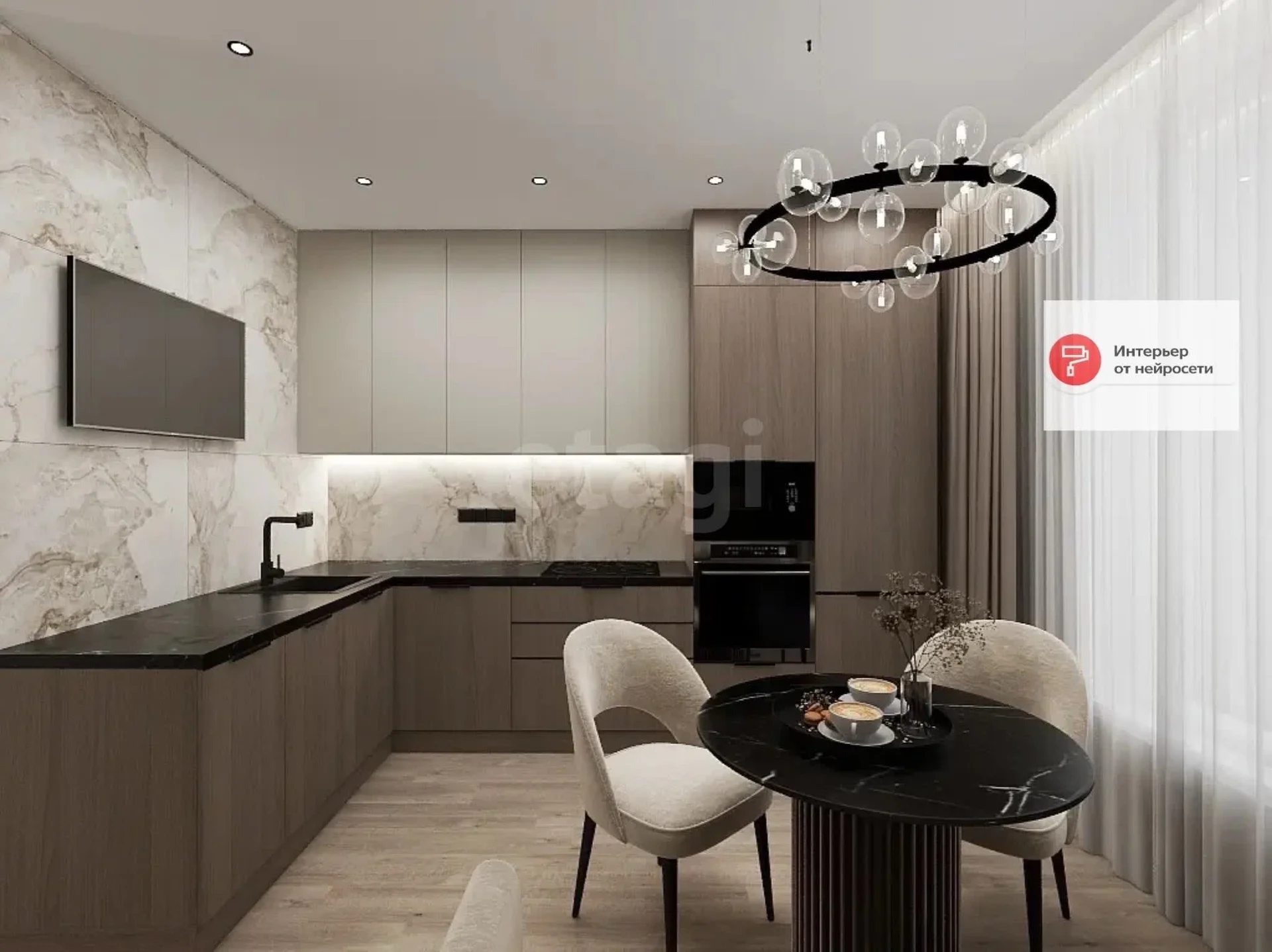 1-к квартира, 35.9м² (Обрывная улица, 132/1к21) - миниатюра 2