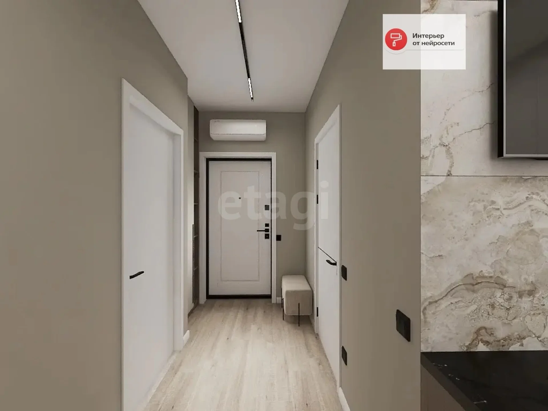 1-к квартира, 35.9м² (Обрывная улица, 132/1к21) - миниатюра 3
