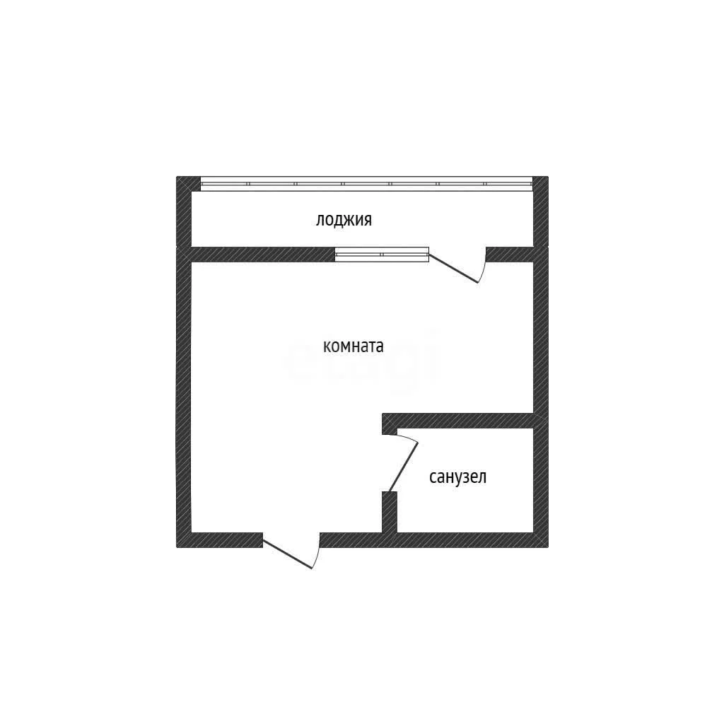 Студия, 26.6м² (улица Красных Партизан, 1/4к1) - миниатюра 14