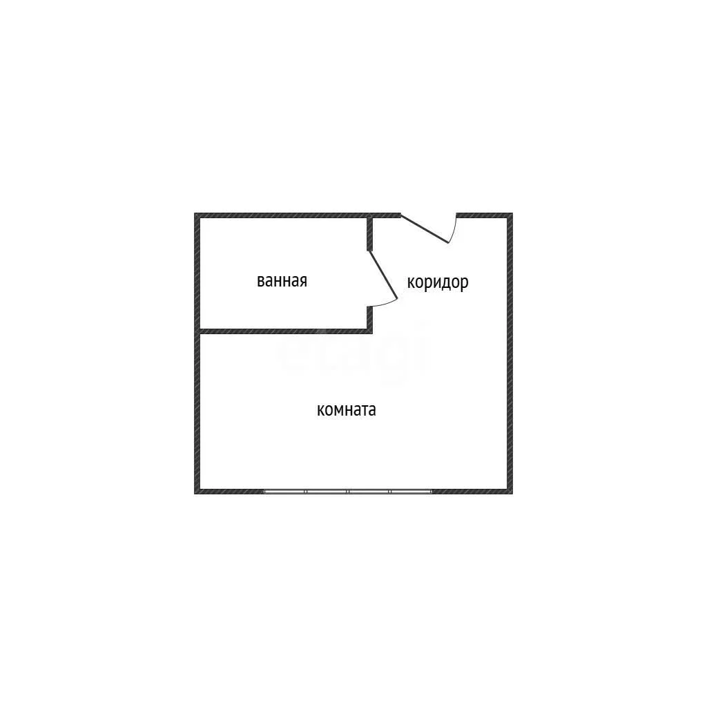 Студия, 25м² (Конгрессная улица, 27) - миниатюра 8