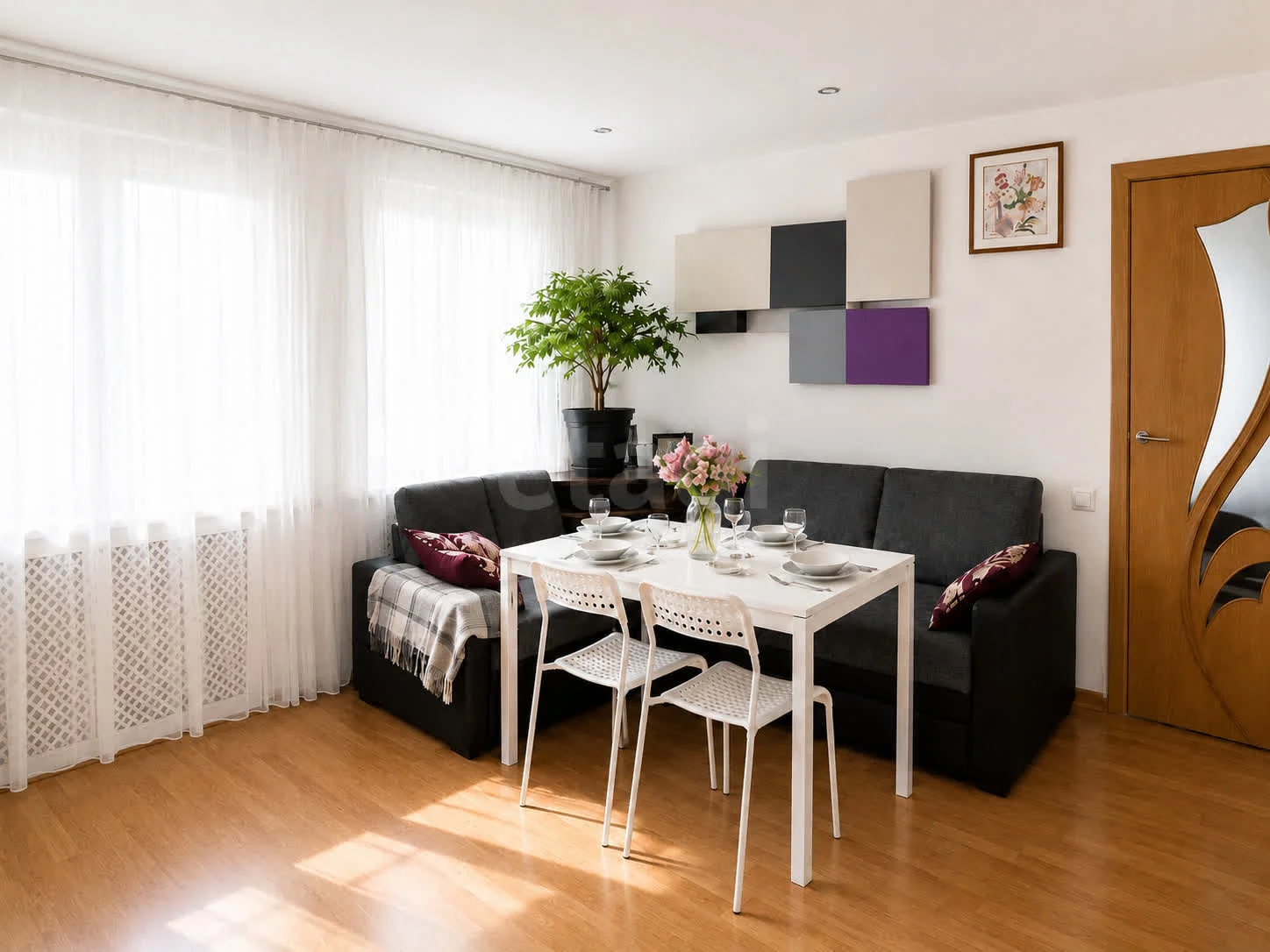 2-к квартира, 54.7м² (Зиповская улица, 22) - миниатюра 2