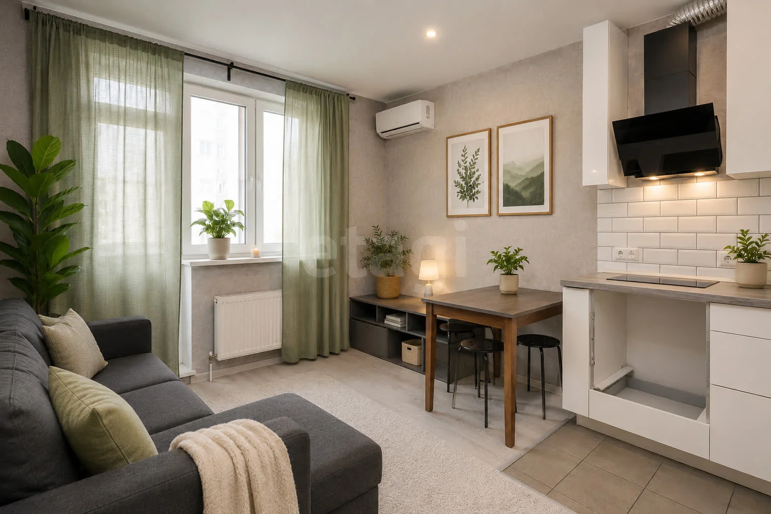 Студия, 24м² (Заполярная улица, 37к5) - миниатюра 22