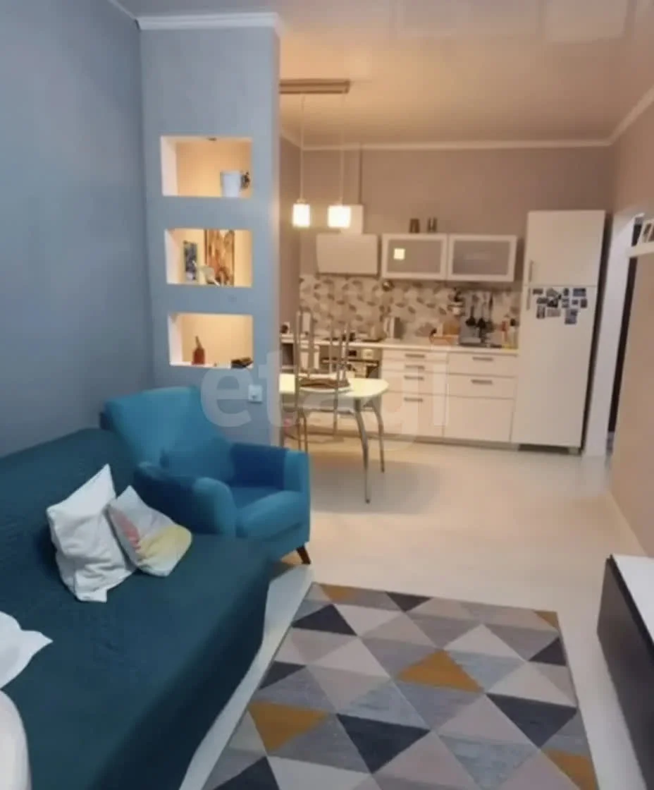 1-к квартира, 33.7м² (Московская улица, 154к1) - миниатюра 2