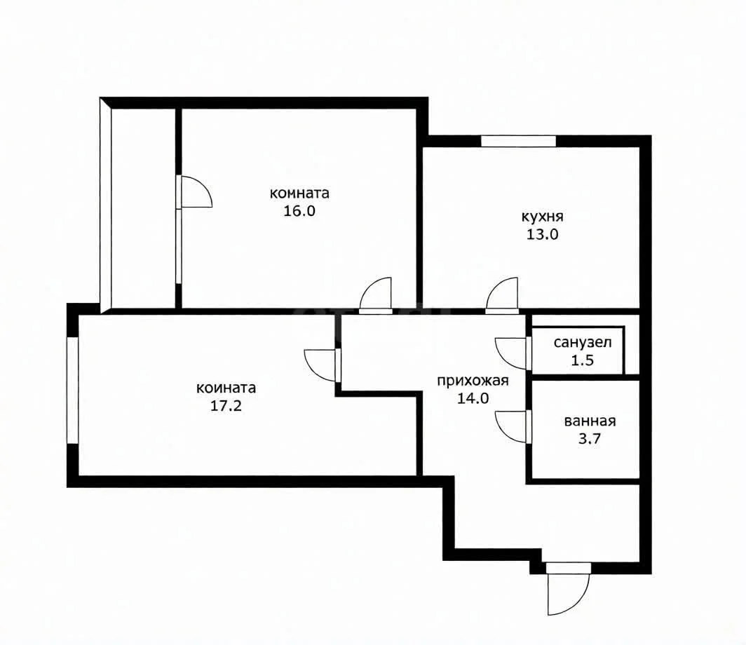 2-к квартира, 70м² (Садовая улица, 161/1) - миниатюра 17