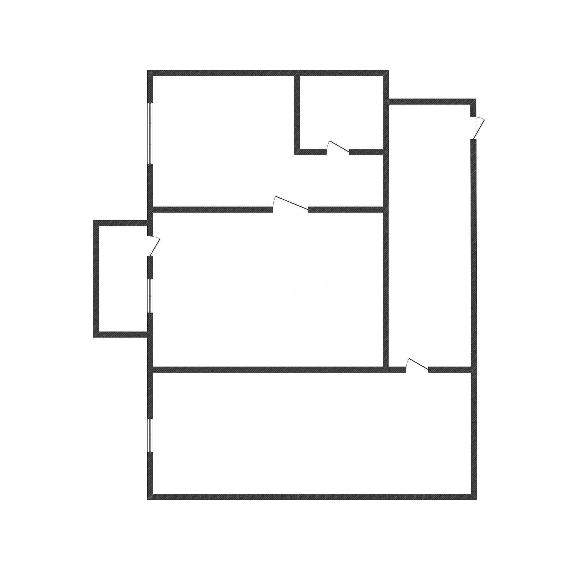 2-к квартира, 47.4м² (улица Циолковского, 26) - миниатюра 22