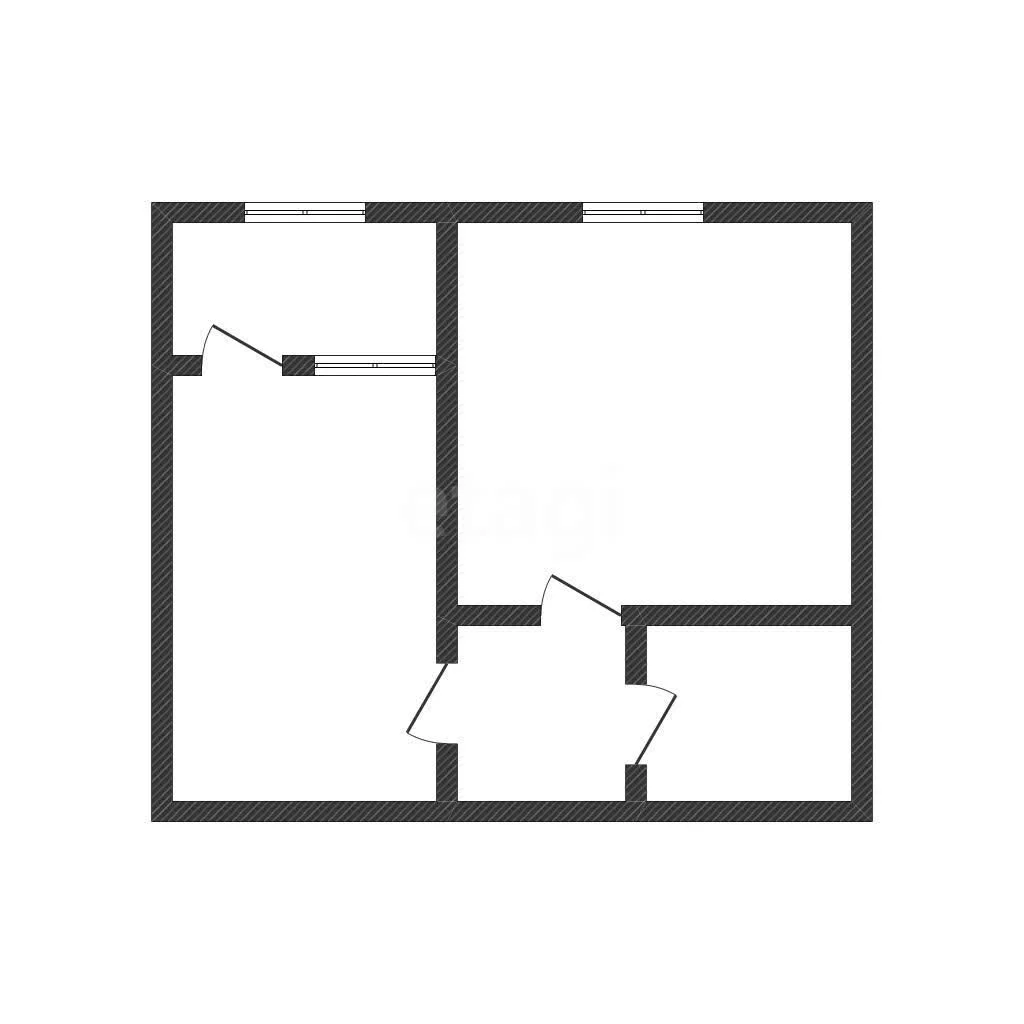 1-к квартира, 36.9м² (Восточно-Кругликовская улица, 76/1) - миниатюра 12