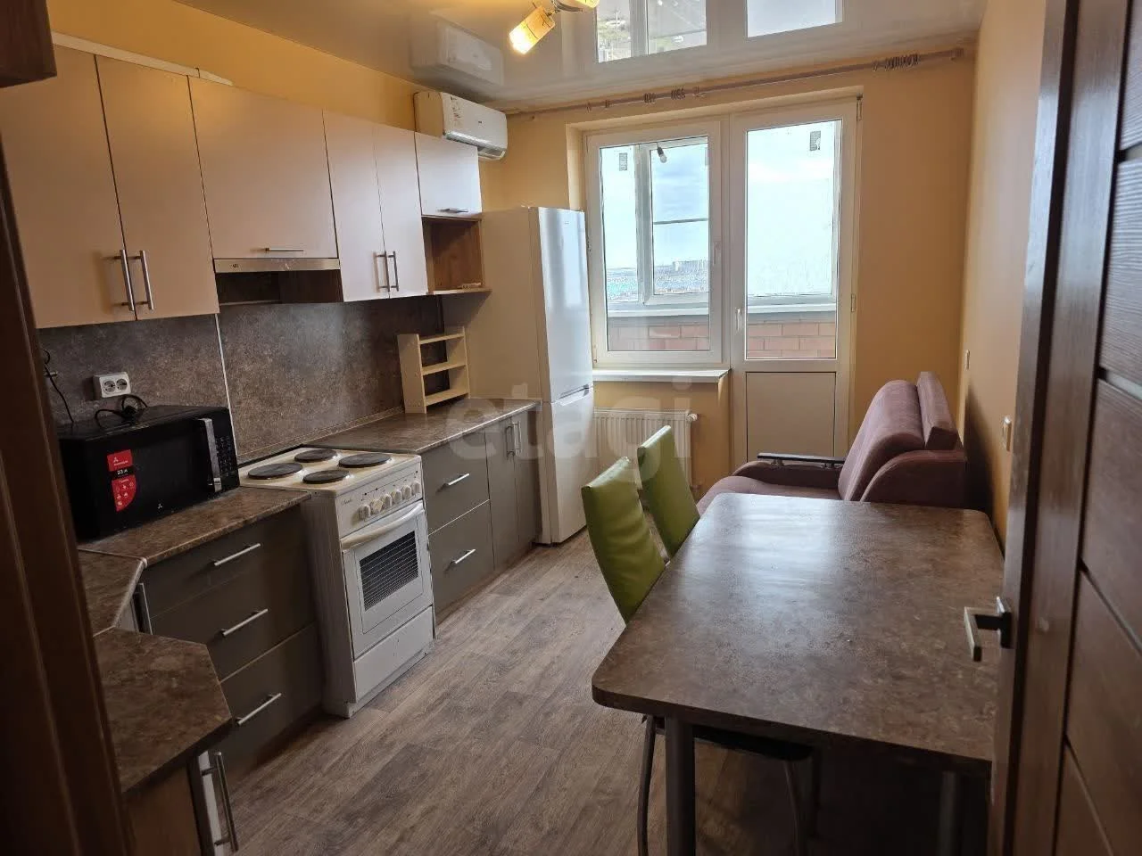 1-к квартира, 39.9м² (улица Петра Метальникова, 11) - изображение 1