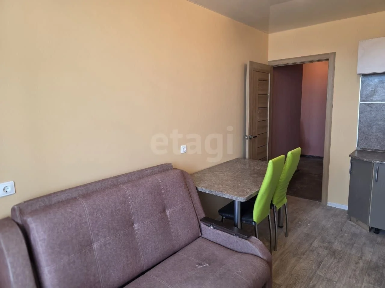 1-к квартира, 39.9м² (улица Петра Метальникова, 11) - миниатюра 3