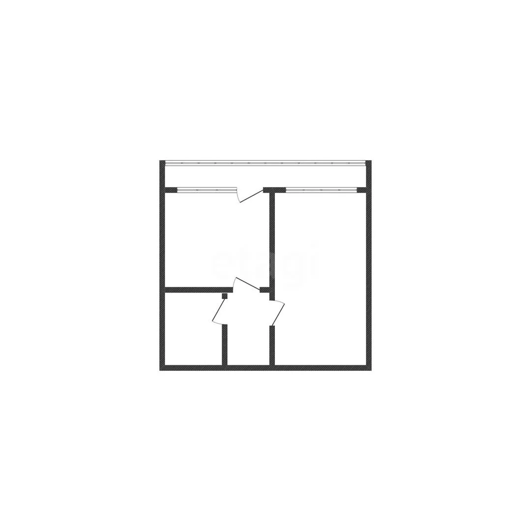 1-к квартира, 36.6м² (улица им. Байбакова Н.К., 2) - миниатюра 7