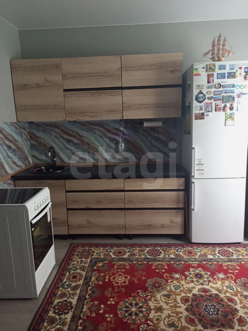 1-к квартира, 34.6м² (Войсковая улица, 4к8) - изображение 1