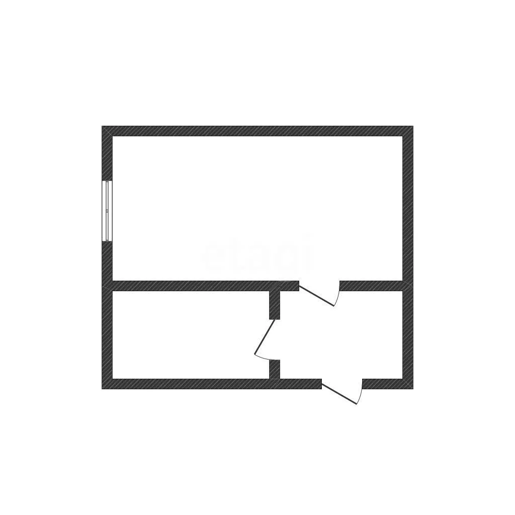 Студия, 25м² (улица Григория Булгакова, 10) - миниатюра 19