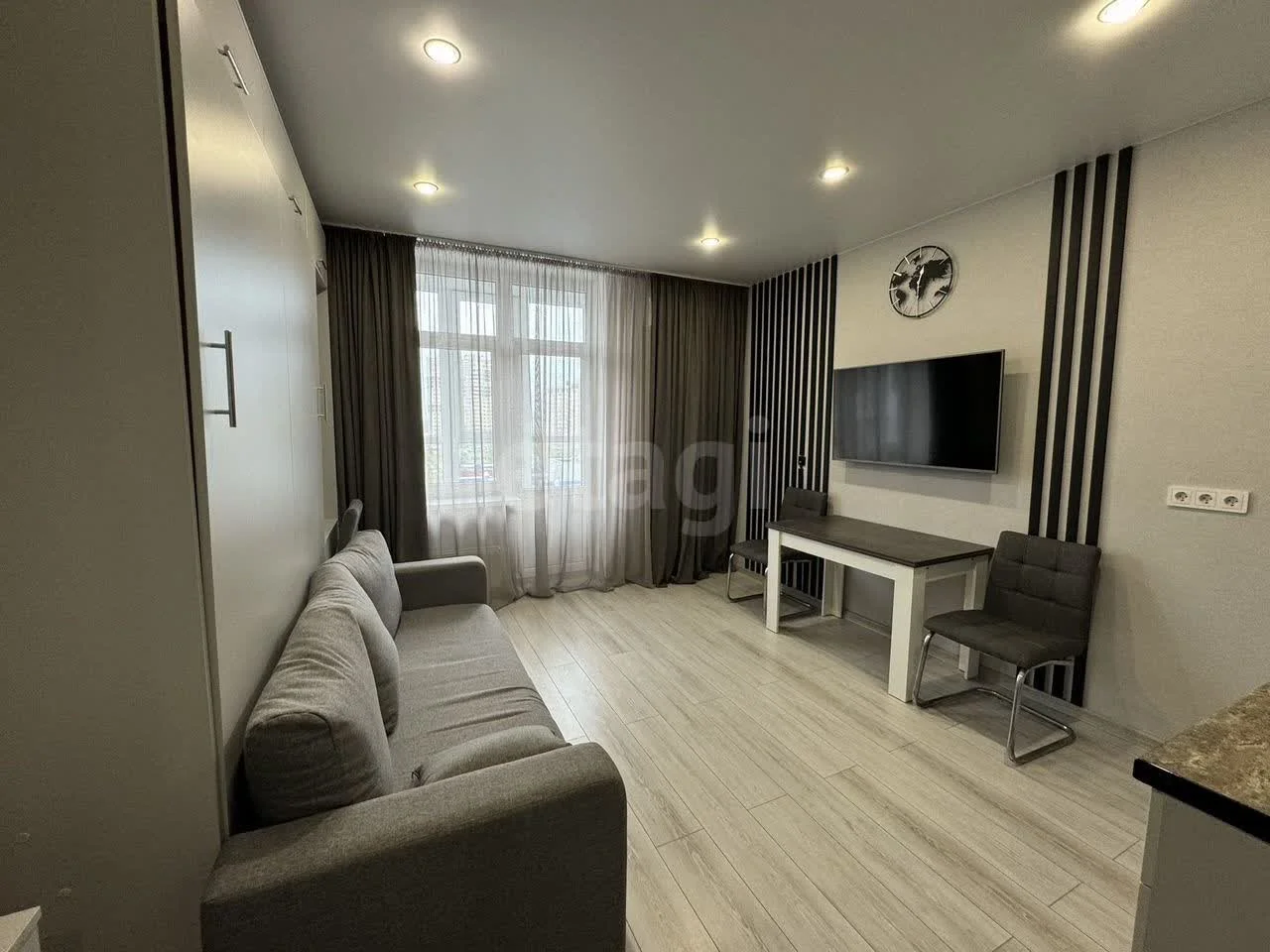 Студия, 25м² (улица Григория Булгакова, 10) - миниатюра 5