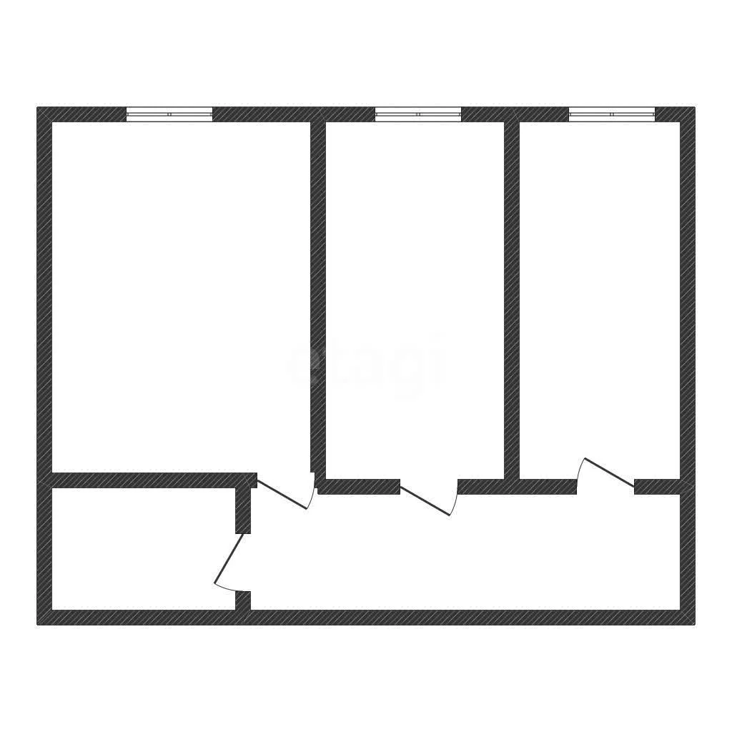 2-к квартира, 57.9м² (улица Наставников, 14) - миниатюра 20