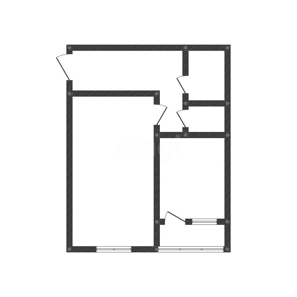 2-к квартира, 67м² (улица Григория Пономаренко, 45) - миниатюра 20