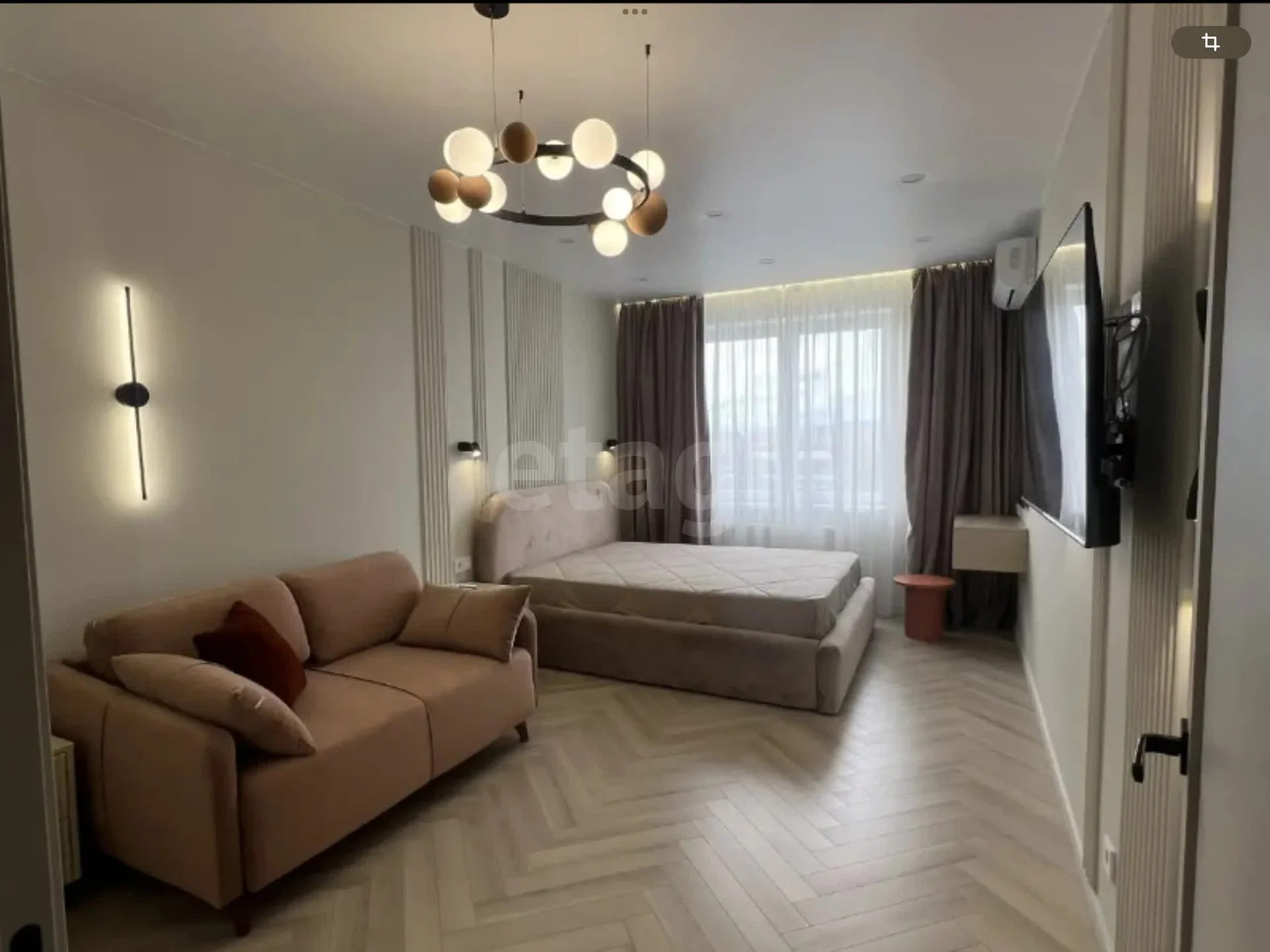 1-к квартира, 40м² (Московская улица, 112)