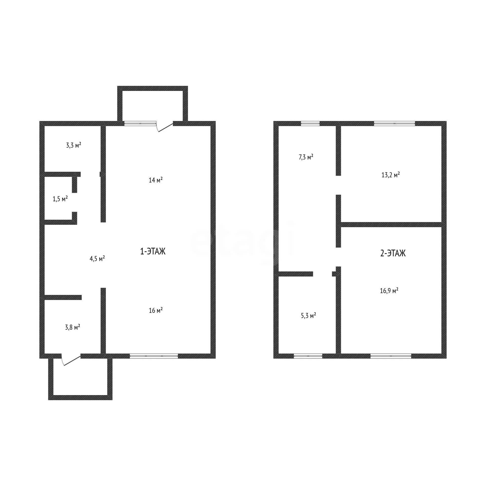 4-к+ квартира, 89.9м² (улица Ефрема Чеши, 8к16) - миниатюра 19