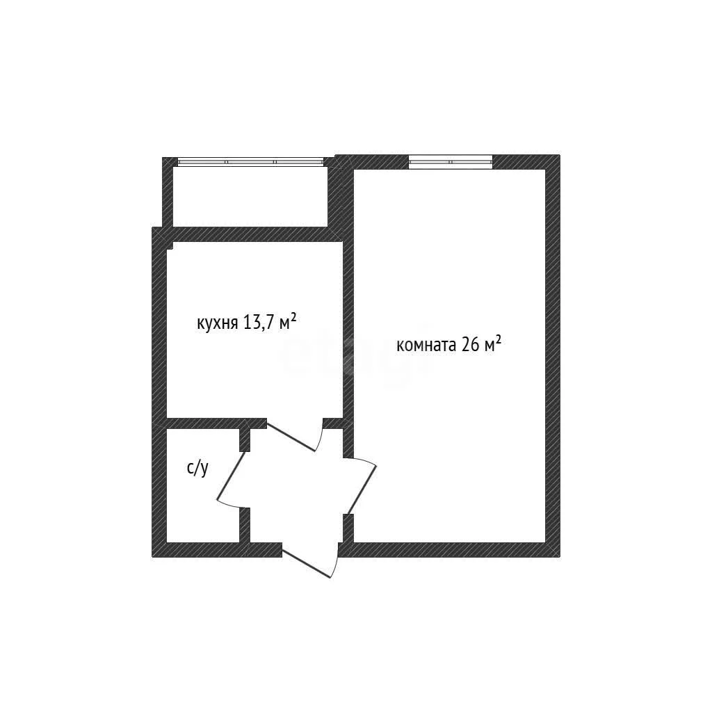 1-к квартира, 45.8м² (Промышленная улица, 33) - миниатюра 11