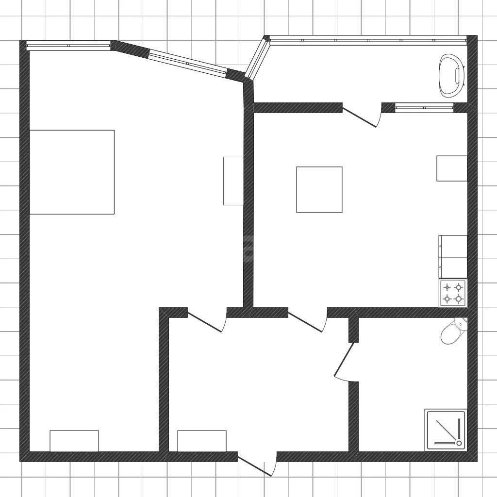 1-к квартира, 40.46м² (Уральская улица, 100/5) - миниатюра 10