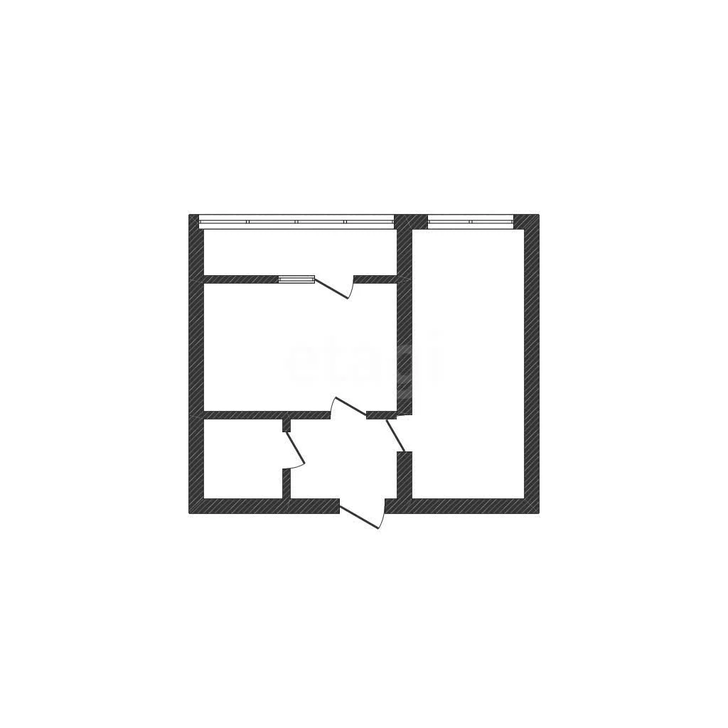 1-к квартира, 28.3м² (улица Западный Обход, 45) - миниатюра 7