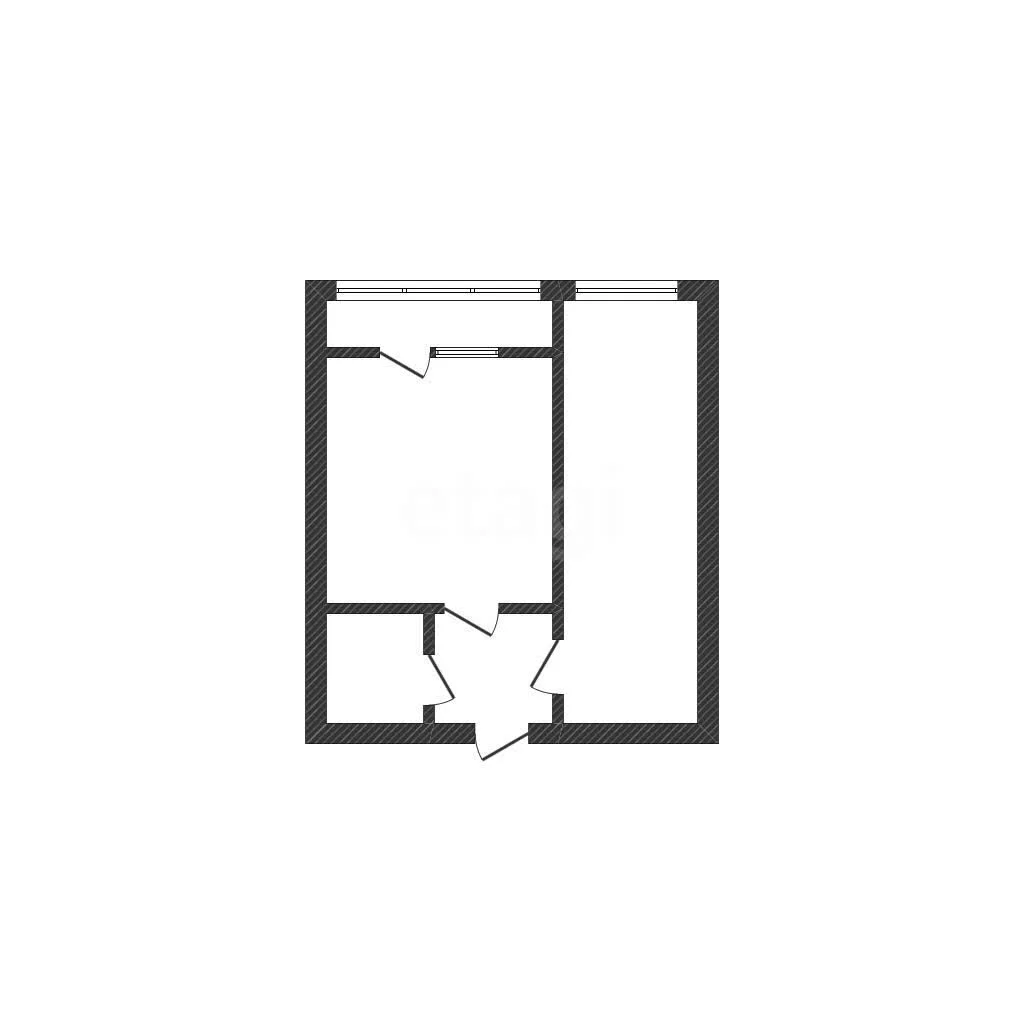 2-к квартира, 44.3м² (улица имени Профессора Малигонова, 22) - миниатюра 9