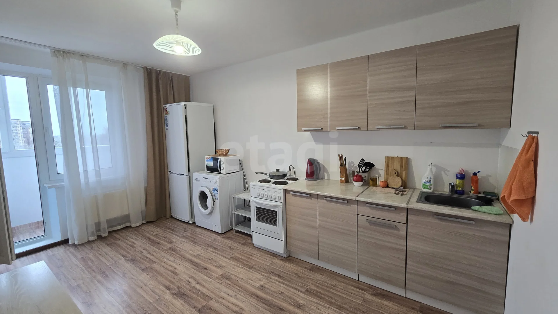 2-к квартира, 61.4м² (улица Снесарева, 18) - миниатюра 9