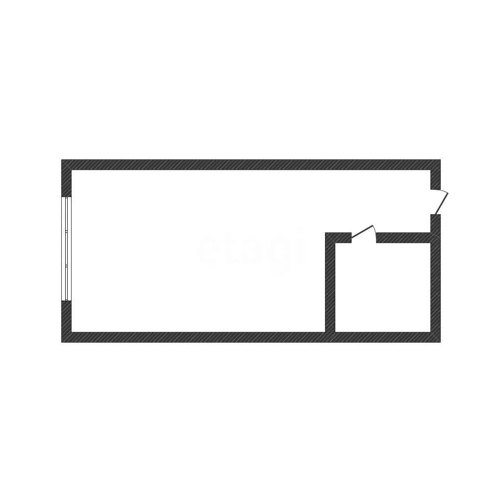 Студия, 19м² (, лит1) - миниатюра 2