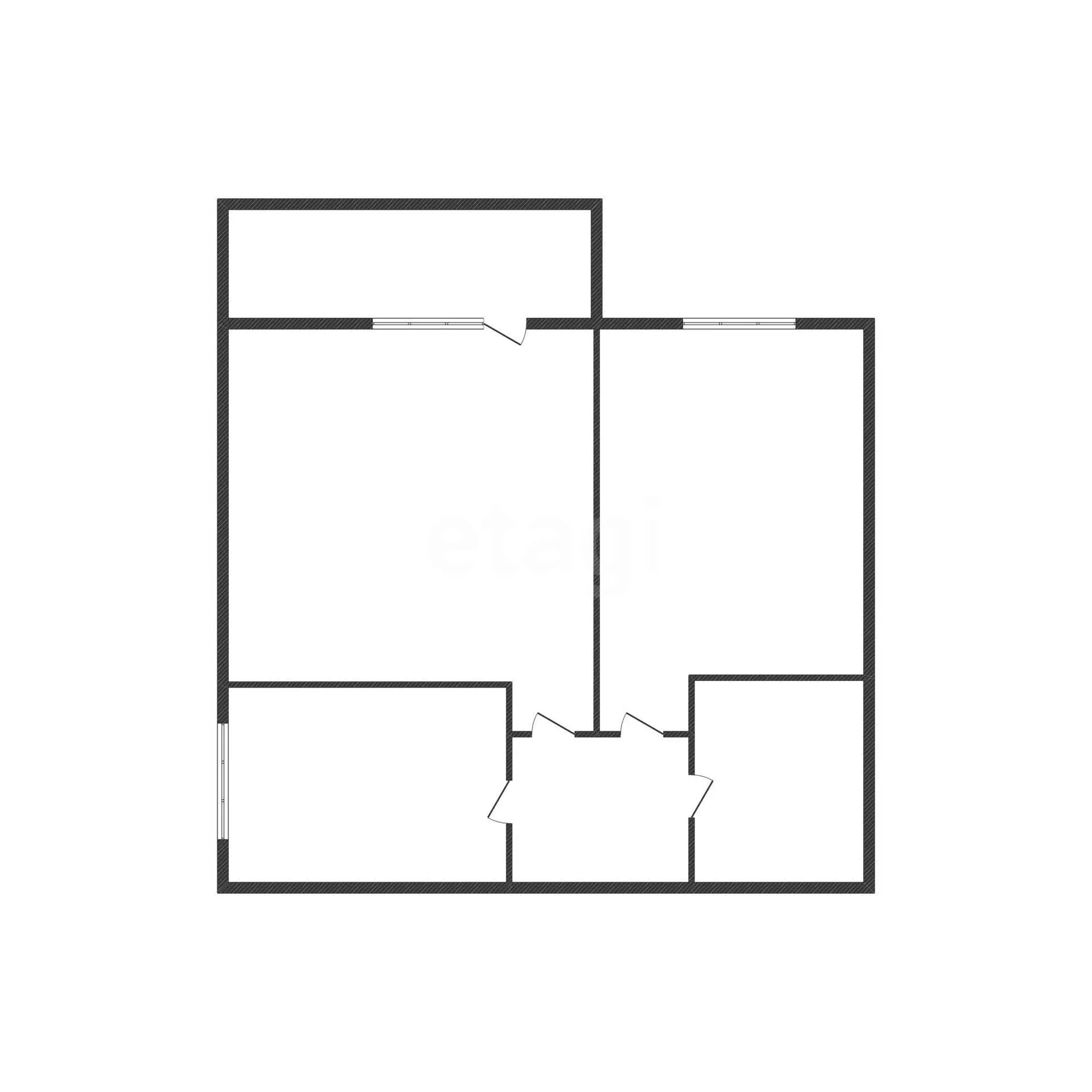 2-к квартира, 53.8м² (улица Евгении Жигуленко, 7) - миниатюра 7