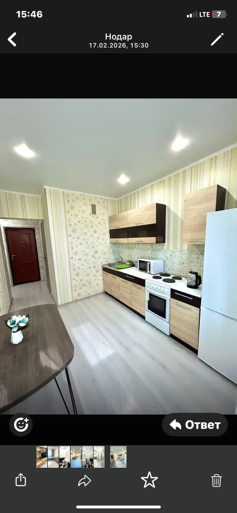 1-к квартира, 40м² (улица Евгении Жигуленко, 13к1) - миниатюра 3