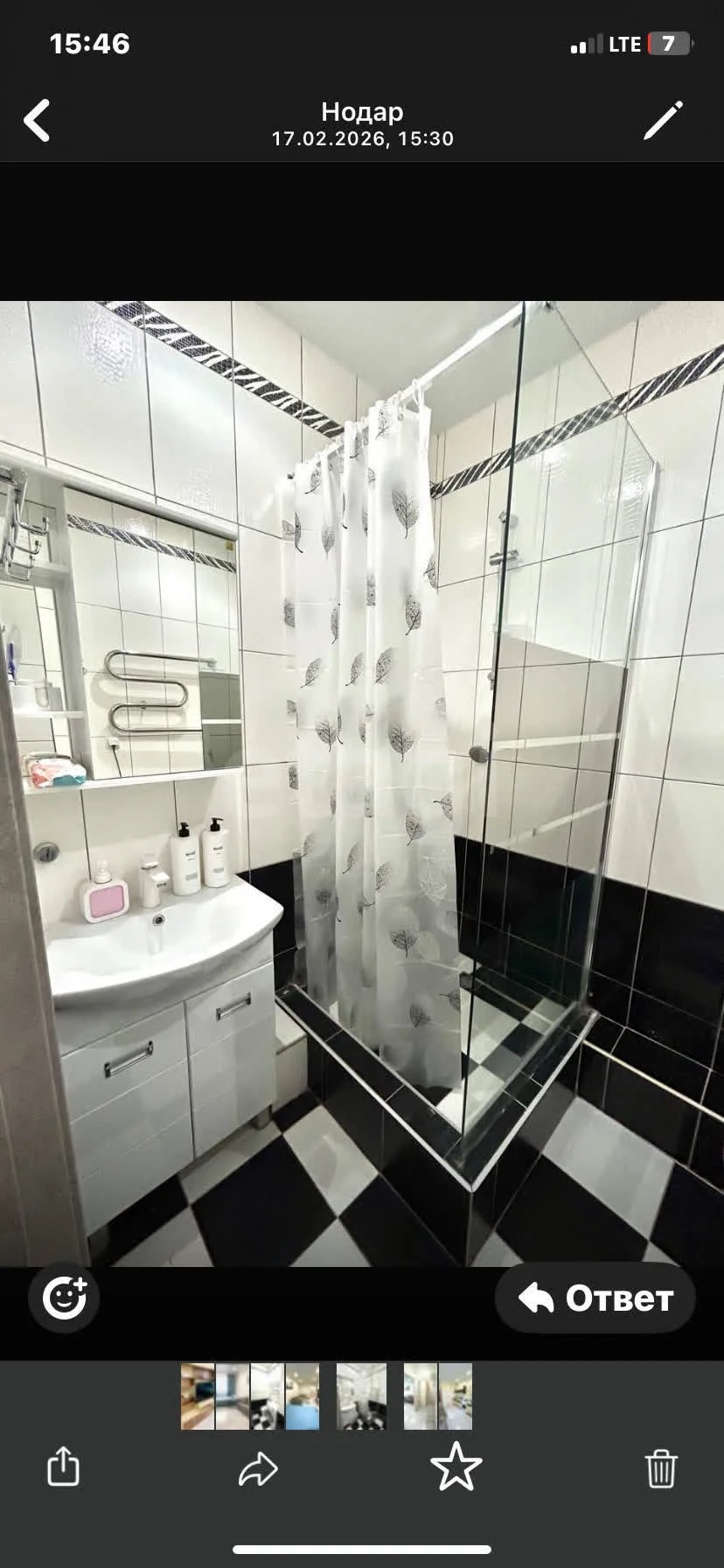 1-к квартира, 40м² (улица Евгении Жигуленко, 13к1) - миниатюра 9