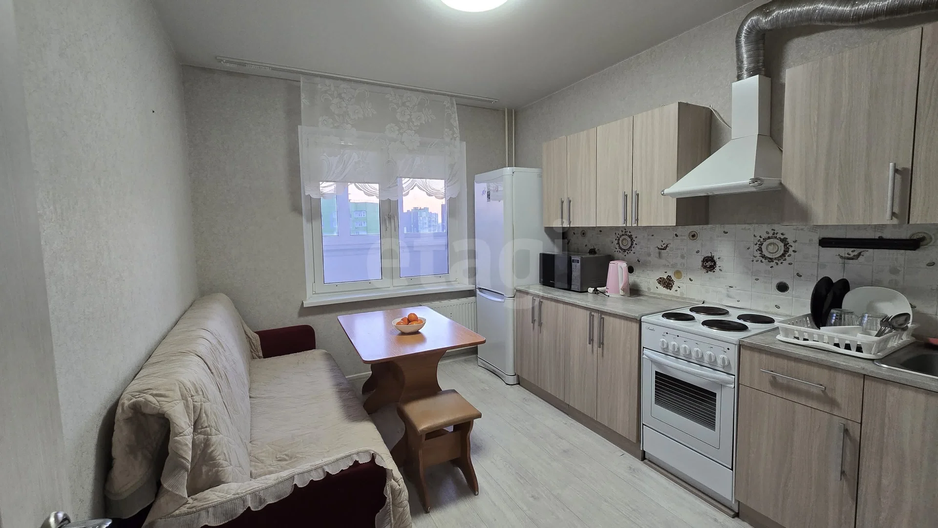 1-к квартира, 36.1м² (улица имени Героя Советского Союза Якова Кобзаря, 2) - миниатюра 4
