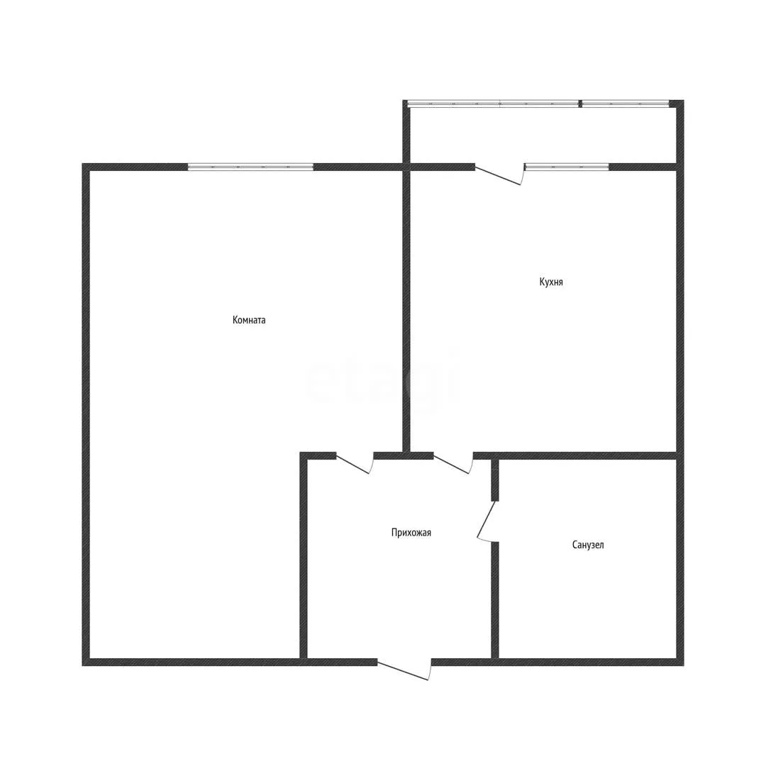 1-к квартира, 32.5м² (улица им. Героя Сарабеева В.И., 7) - миниатюра 24