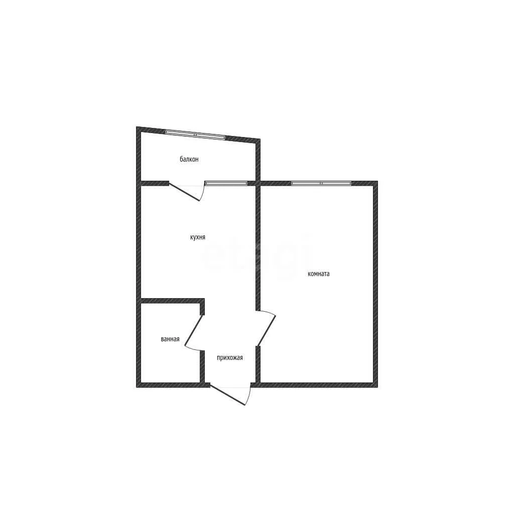 1-к квартира, 40.9м² (Сормовская улица, 208/2) - миниатюра 7