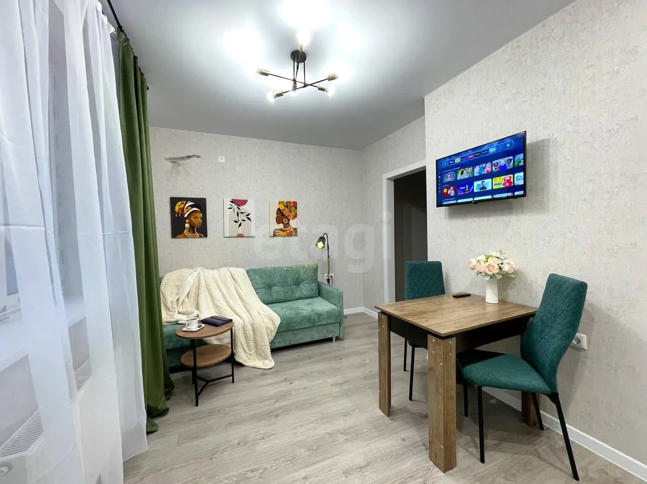 Студия, 20м² (улица Красных Партизан, 1/4к15) - миниатюра 3